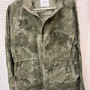 Old Navy Green Camo Jacket